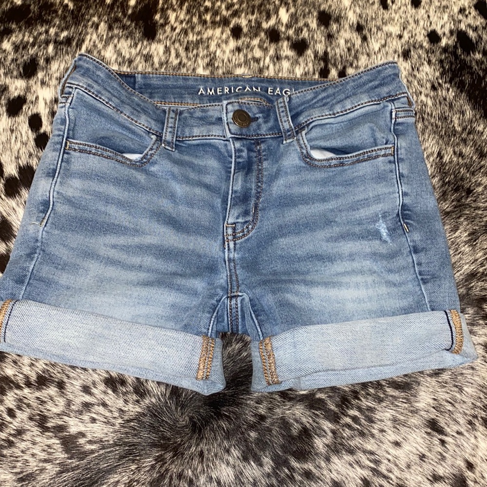 American Eagle Cuffed Shorts